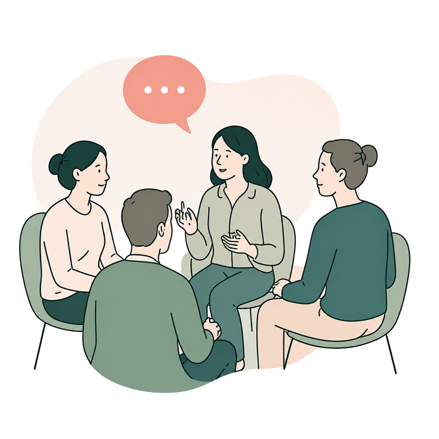 Session de formation entre professionnels